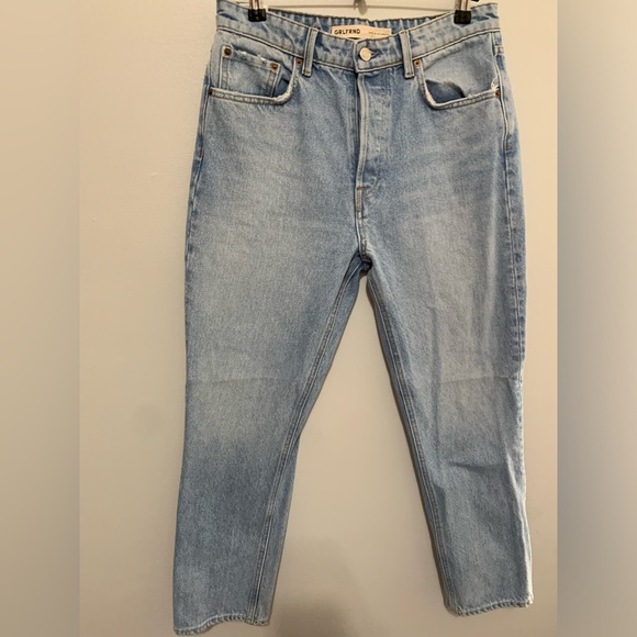 GRLFRND Karolina High Rise Straight Crop Jeans 28 Ventura - Picture 16 of 16